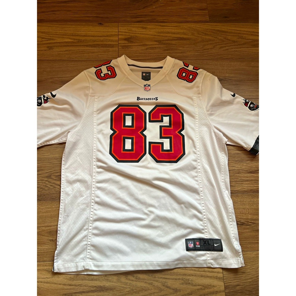 Nike On Field Tampa Bay Buccaneers Vincent Jackson Jersey Mens XL White 83 NFL
